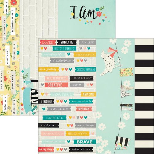 Simple Stories - I AM  - 2x12, 4x12 & 6x12 Elements